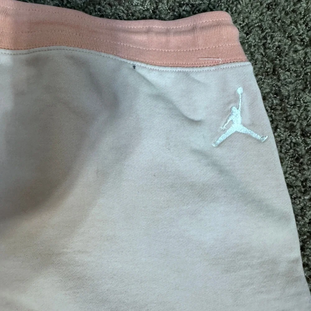 Nike Jordan Jumpman Fleece Shorts Mens 3XL Peach Colorblock Sweat shorts